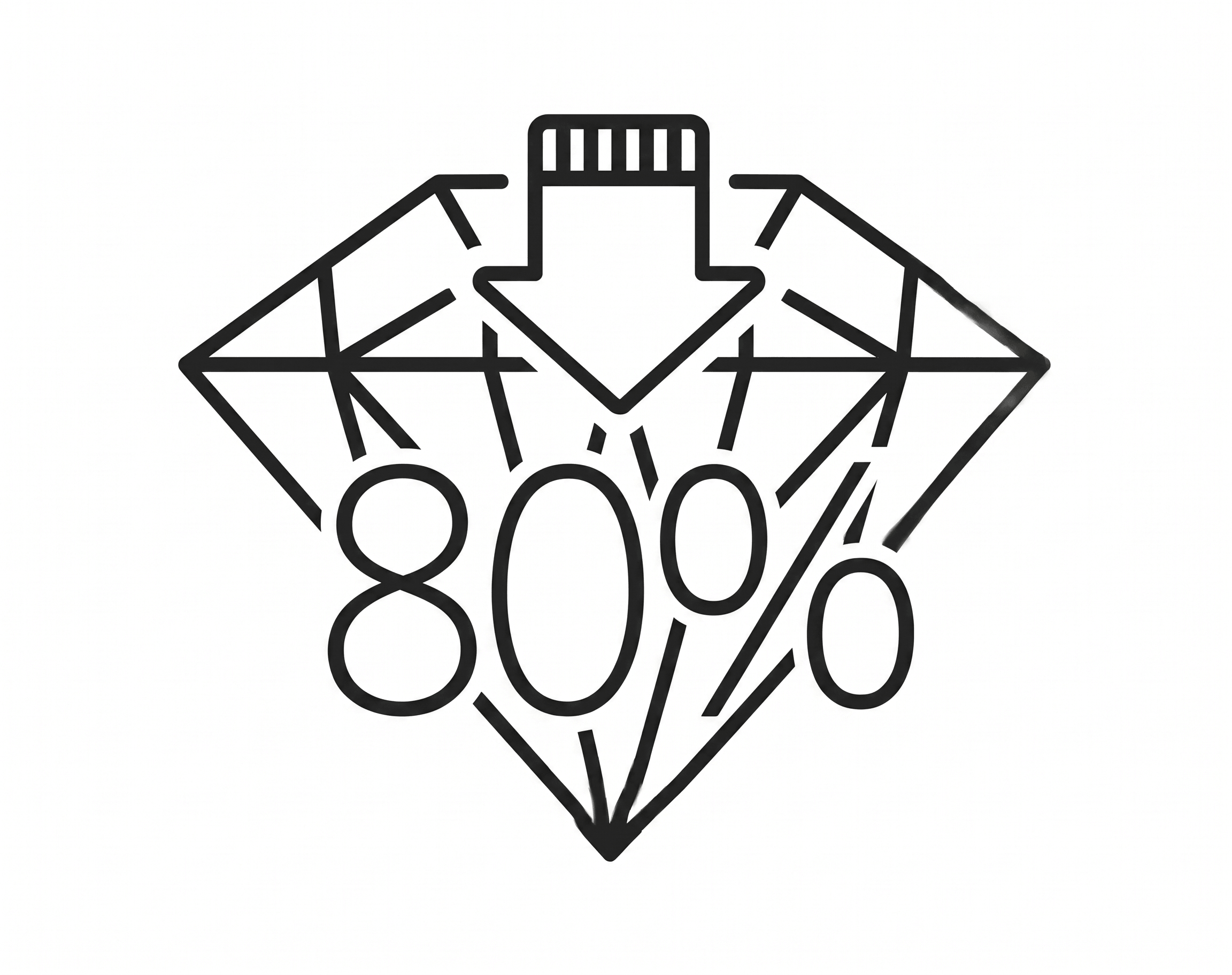 80% Less Expensive than real diamonds